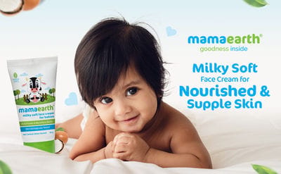 Mamaearth Natural Mineral Sunscreen & Milky Soft Face Cream Combo (2 Pcs) view 2