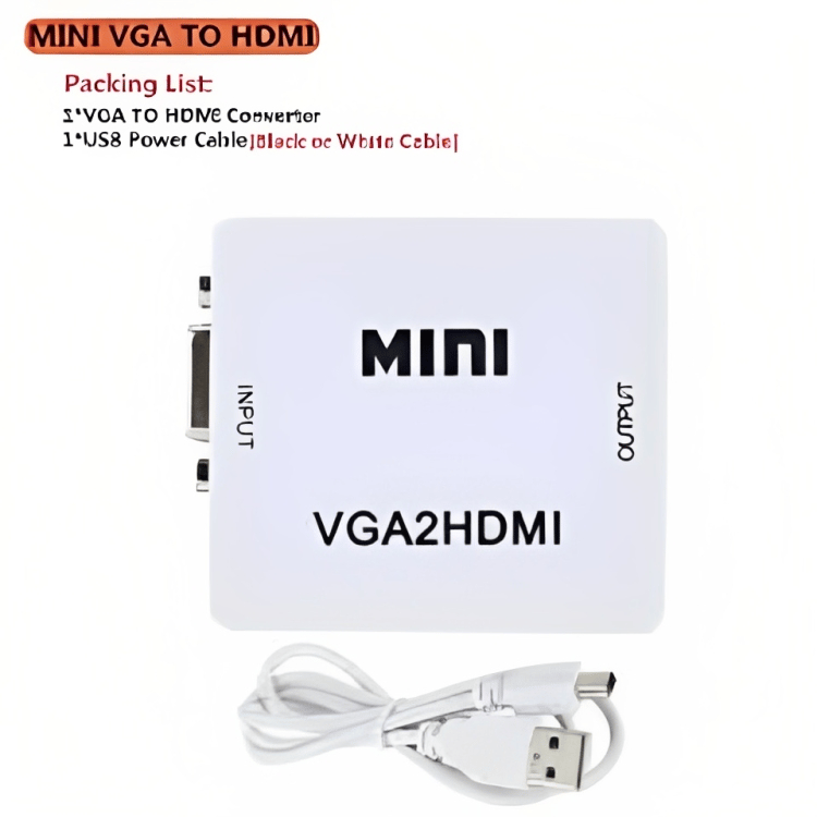 XBLAZE VGA TO HDMI CONVERTER WITH AUDIO view 2