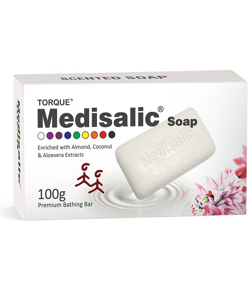 Medisalic - Antibacterial Bathing Bar for All Skin Type ( Pack of 6 ) view 2