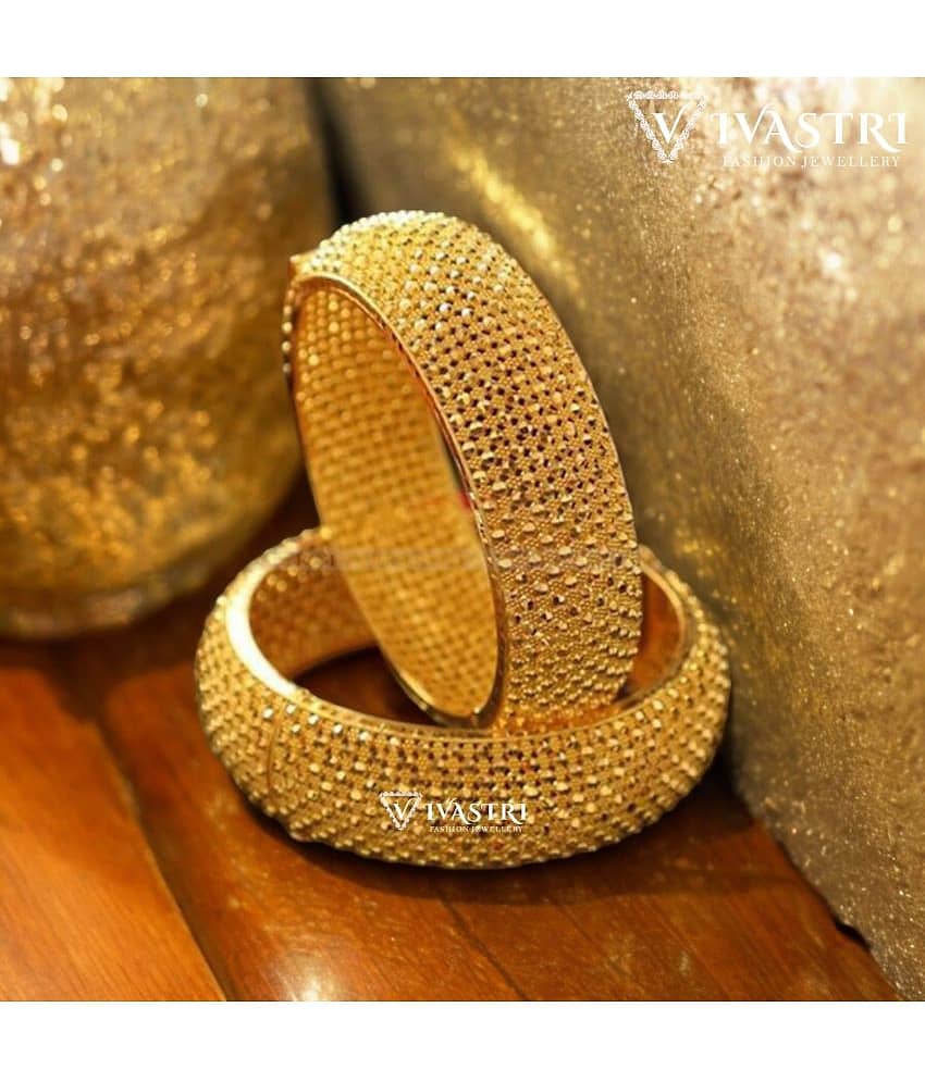 VIVASTRI Gold Bangle ( Pack of 1 ) view 2