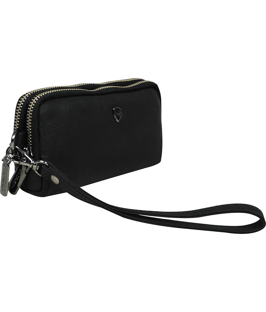Calfnero Black Hand Pouch view 2