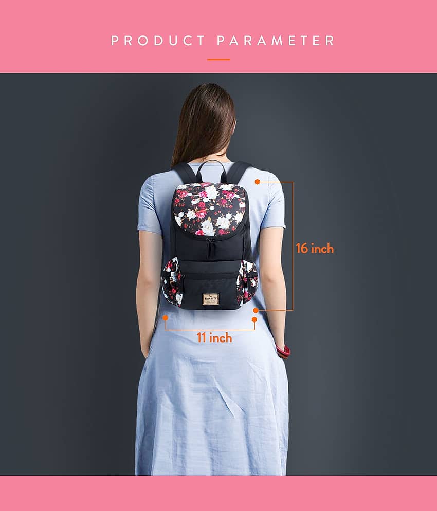 Lunar's 19 Ltrs Red Backpack view 2