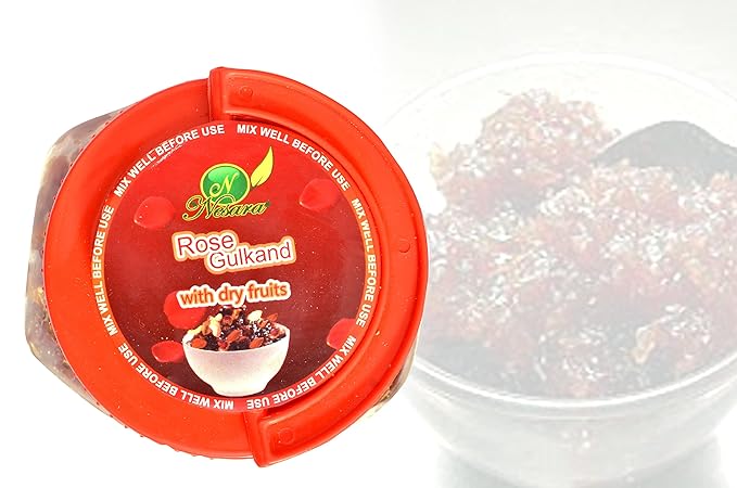 Nesara Natural Sun Cooked Rose Gulkand With Dry Fruits, 1000 gm view 2