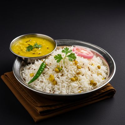 Jeera Rice And Dal