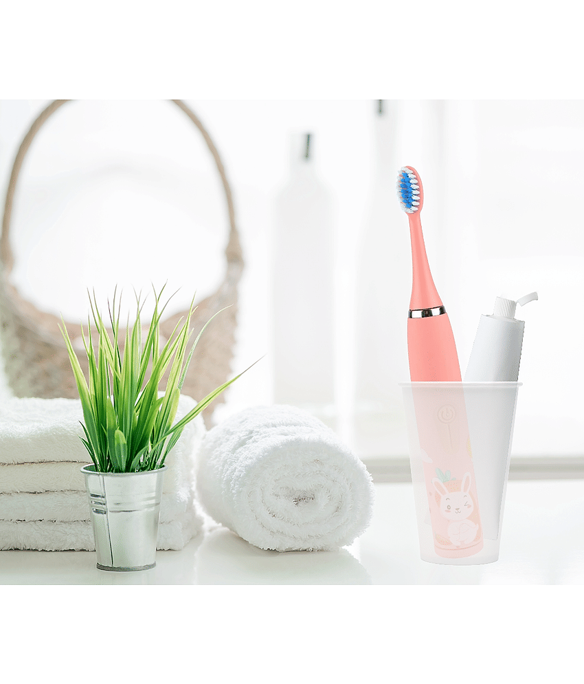 vill win Electric Toothbrush AA Operated Orange view 2