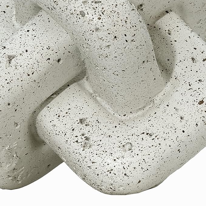 Concrete Knot Sculpture - Decorative Sculpture for Home Decor - Modern Art - Unique Home Decor view 2
