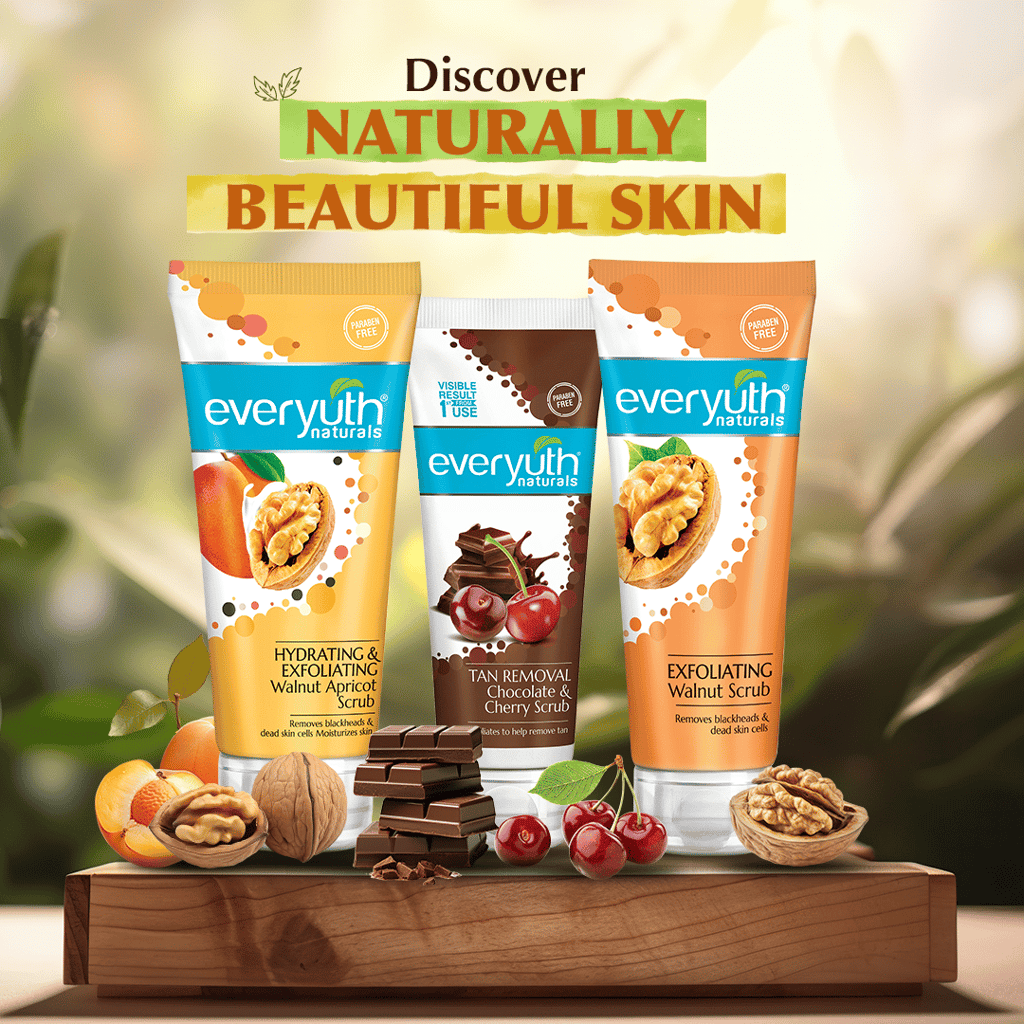 Everyuth Naturals Advanced Hydrating & Exfoliating Walnut Apricot Scrub (50 g) view 2