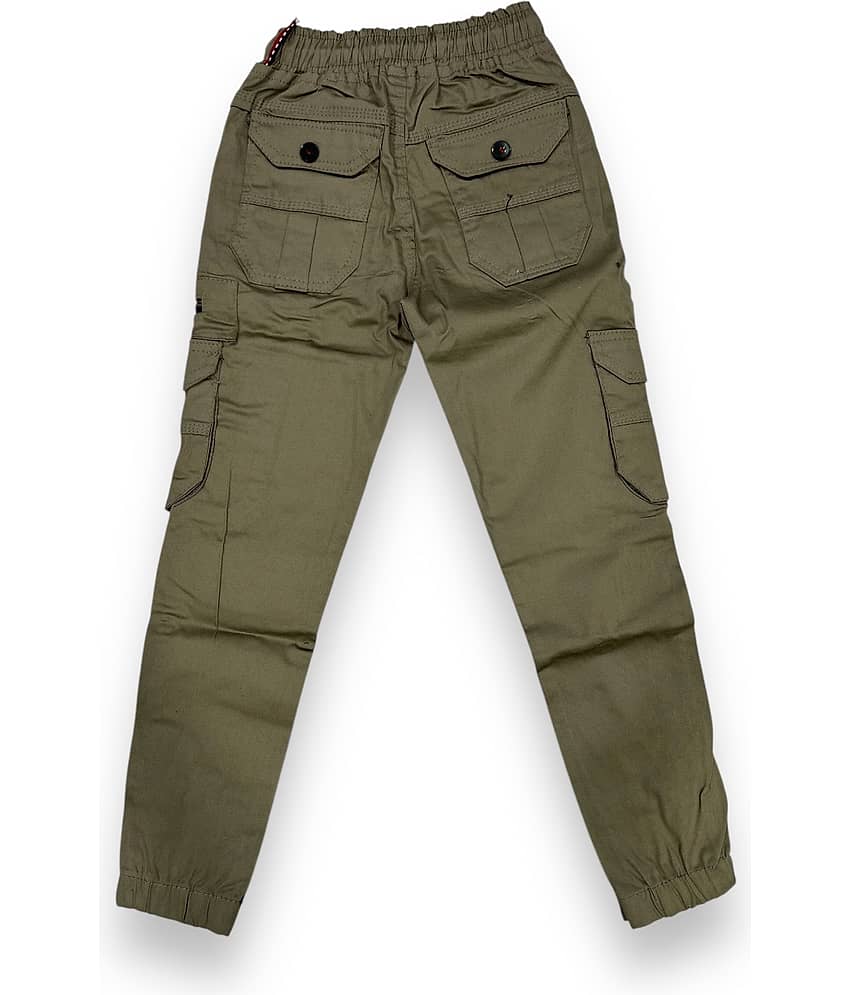 ICONIC ME Pack of 1 Boys Cotton Blend Jeans ( Gold ) view 2