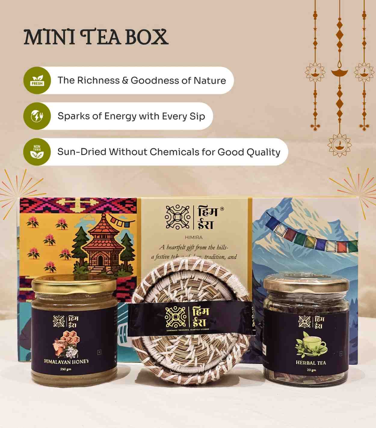 Mini Tea Box : Diwali Gift for Chai Lovers view 2