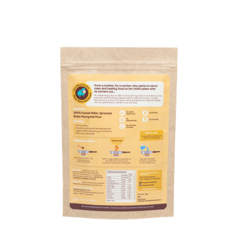 Hungry Bums Foxtail Millet & Sprouted Moongdal, 300 gm view 2