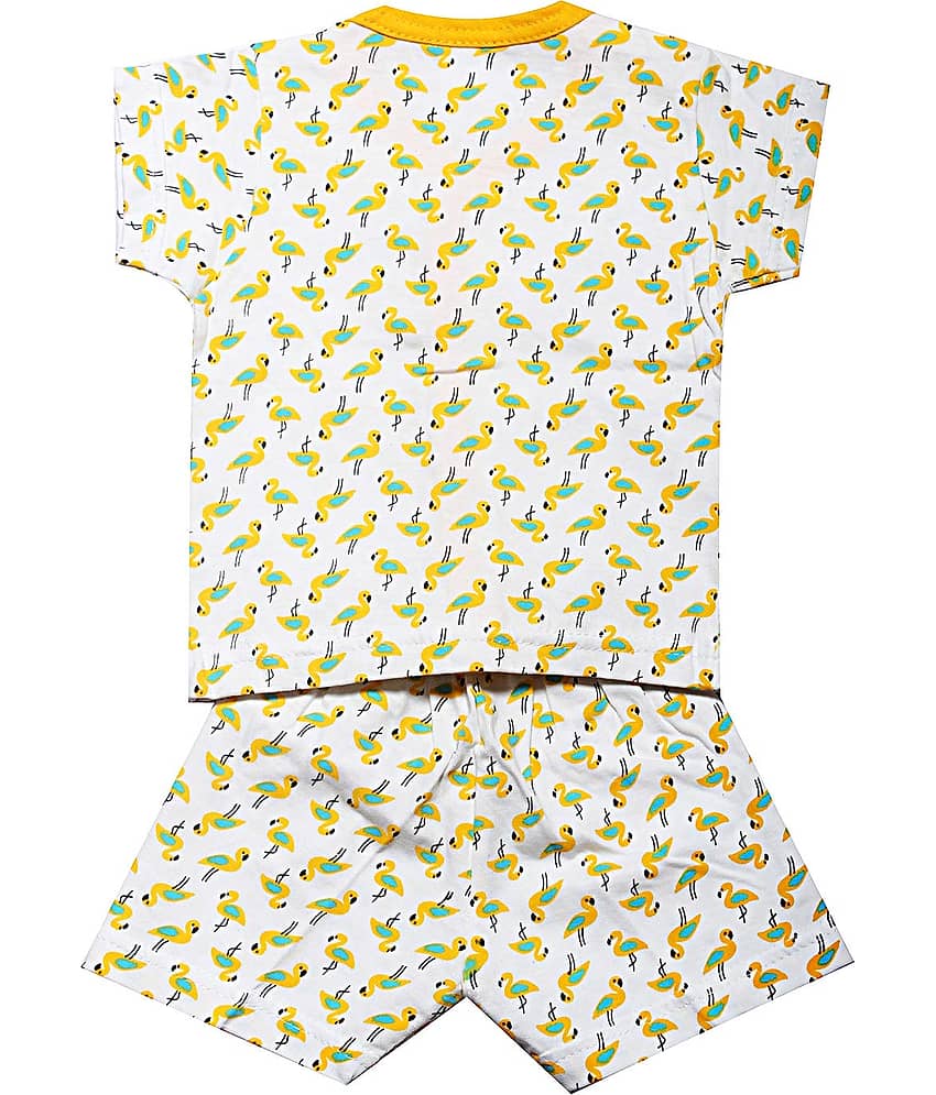INFANT Unisex for Baby 100% Cotton T Shirts & Shorts ( Multi ) view 2