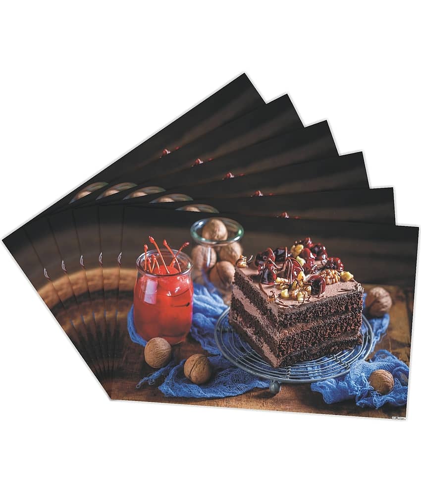 Set of 6 PVC Table Mats view 2