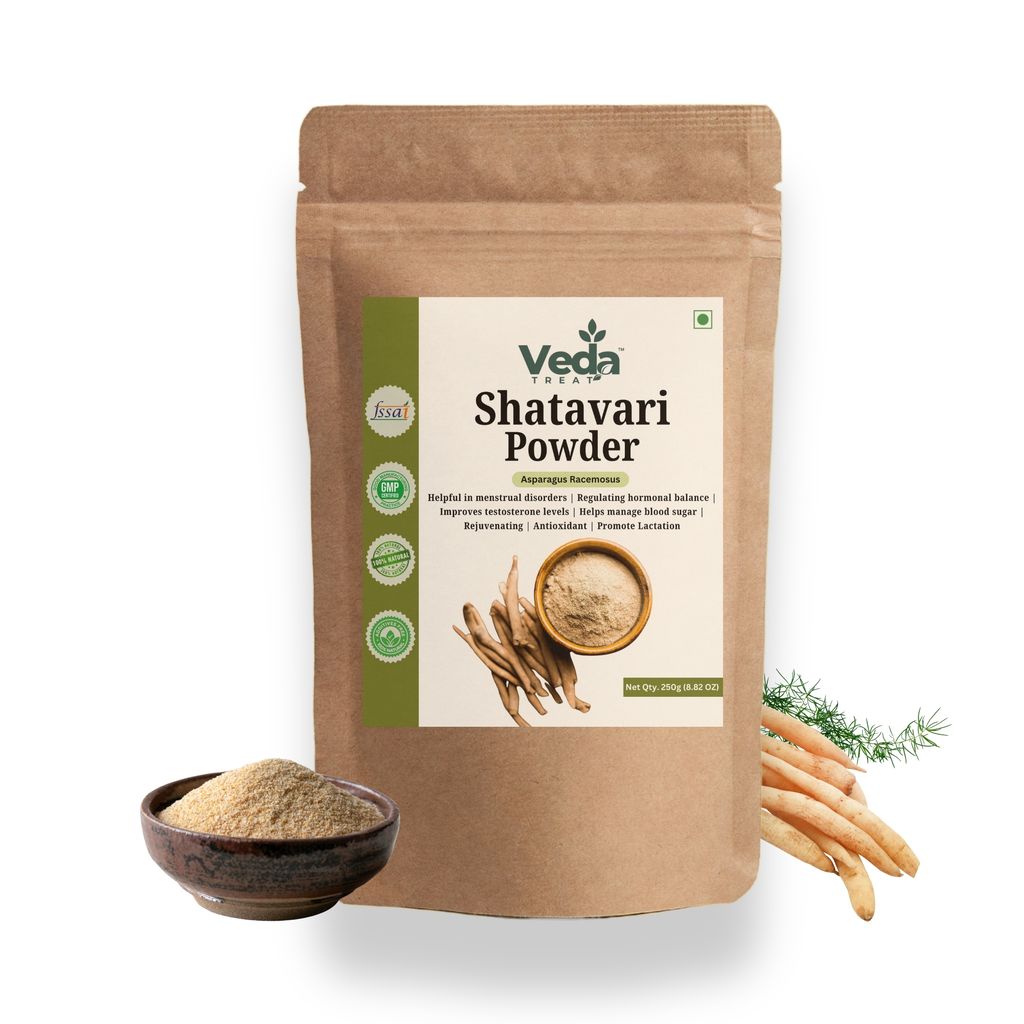 VedaTreat Organic Ashwagandha Powder and Shatavari Powder: 100% Pure & Natural Combo view 2