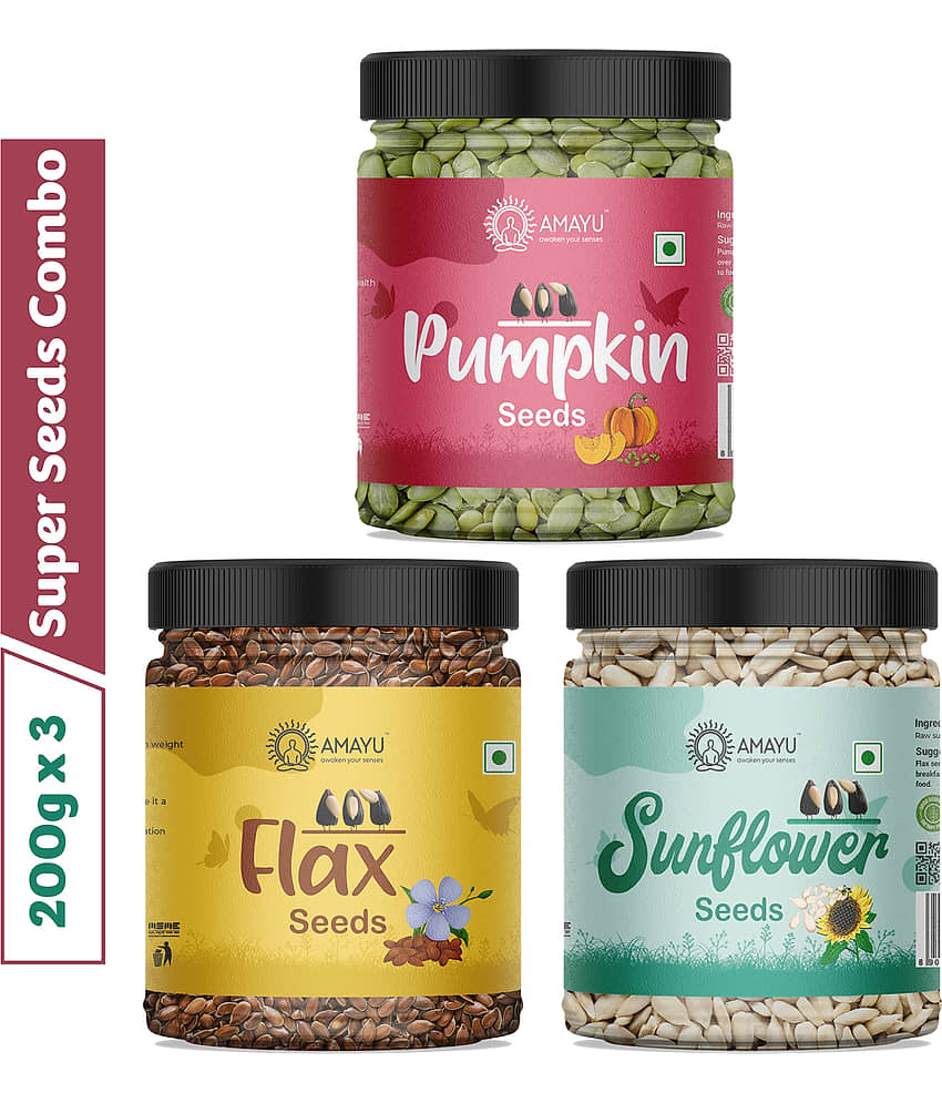 AMAYU Pumpkin Seeds ( Pack of 3 )