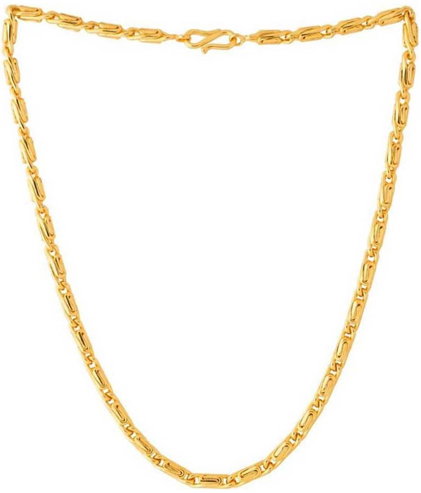H M PRODUCT Gold Plated Chain ( Set of 1 ) view 2
