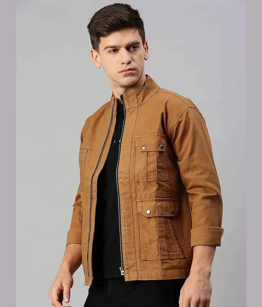 VOXATI Denim Men's Denim Jacket - Olive ( Pack of 1 ) view 2