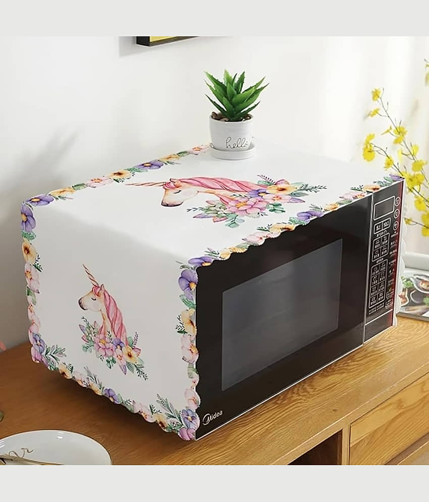 purple dust Single Plastic Assorted Microwave Oven Cover - 23-25L view 2