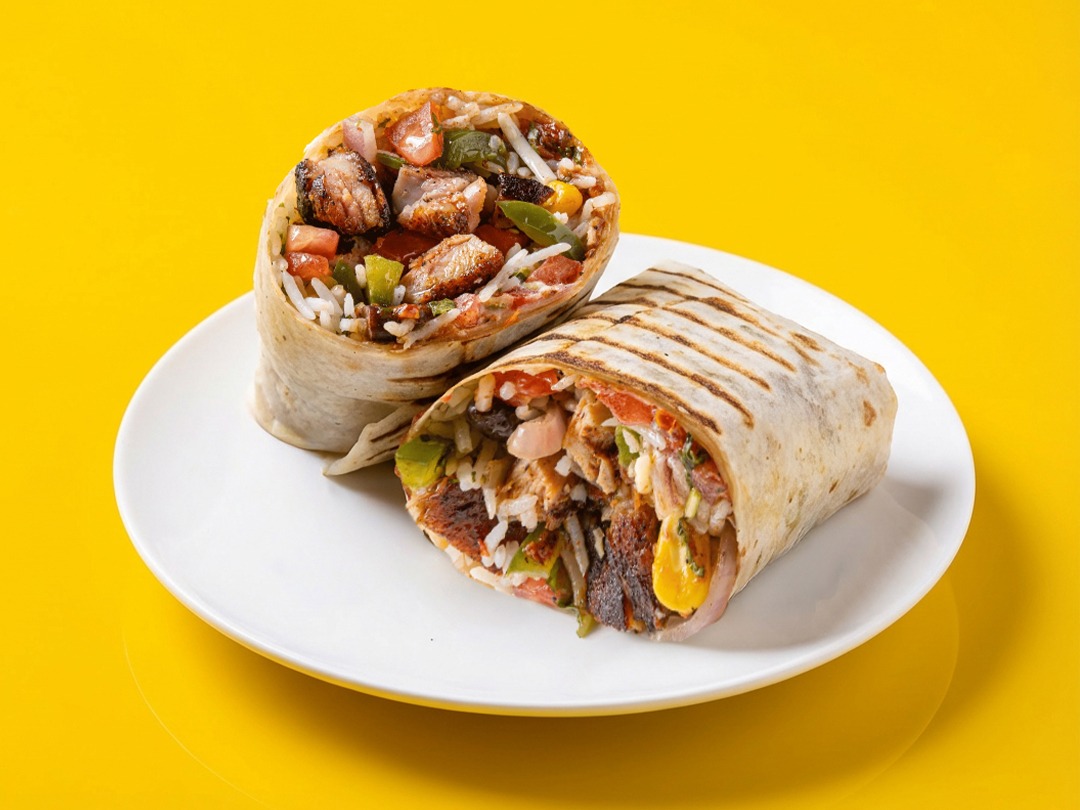 Blackened Chicken Little Burrito