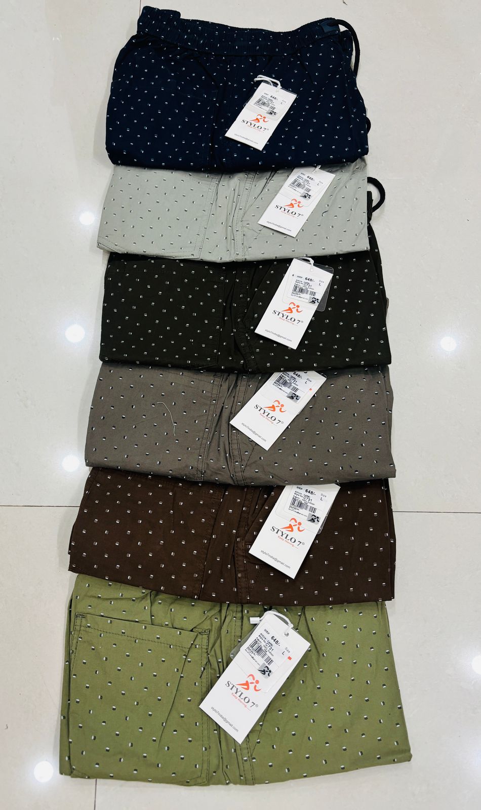 Stylo7 Premium Cotton Capri (Size - M) view 2