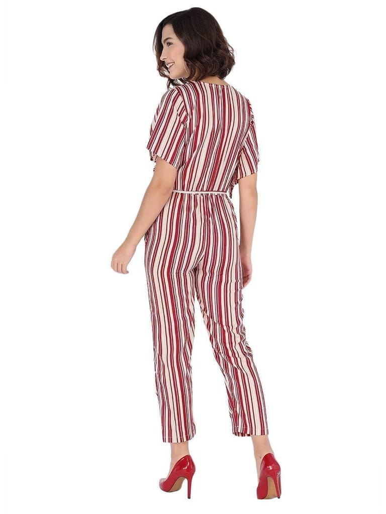 Kulfi Casual Jumpsuite in Polyester for Women and Girls view 2