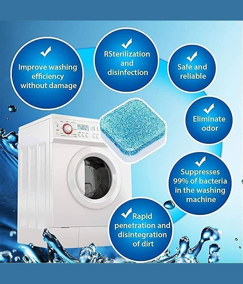 Bhavyta Washing Machine Cleaner Tablet All Purpose Cleaner Tablets Lavender 100 g view 2