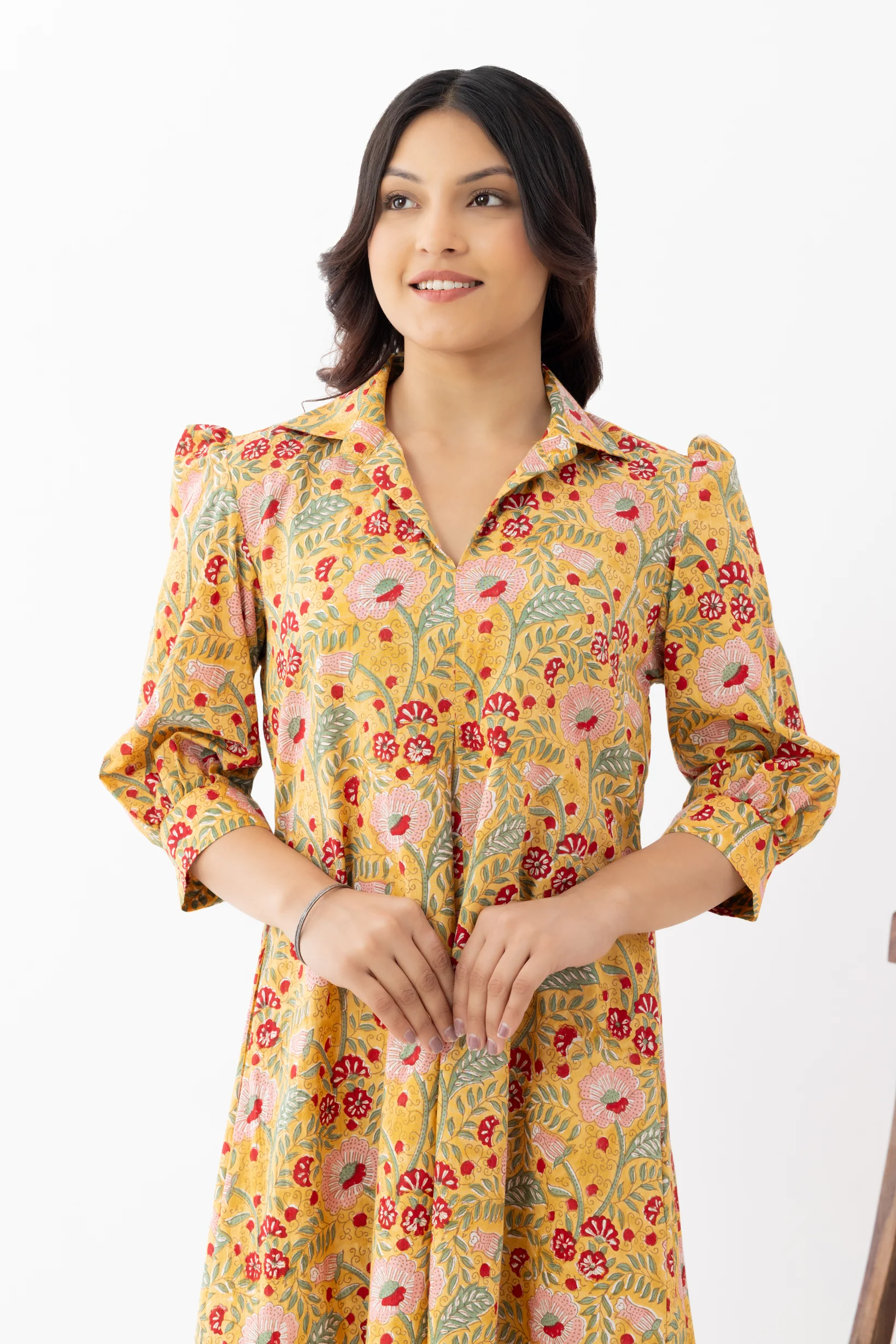 Haldi Bloom dress view 2