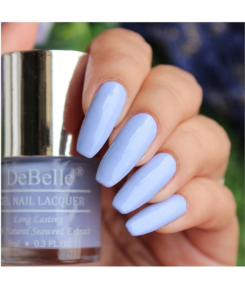 DeBelle Purple Glossy Nail Polish 8 ( Pack of 1 ) view 2