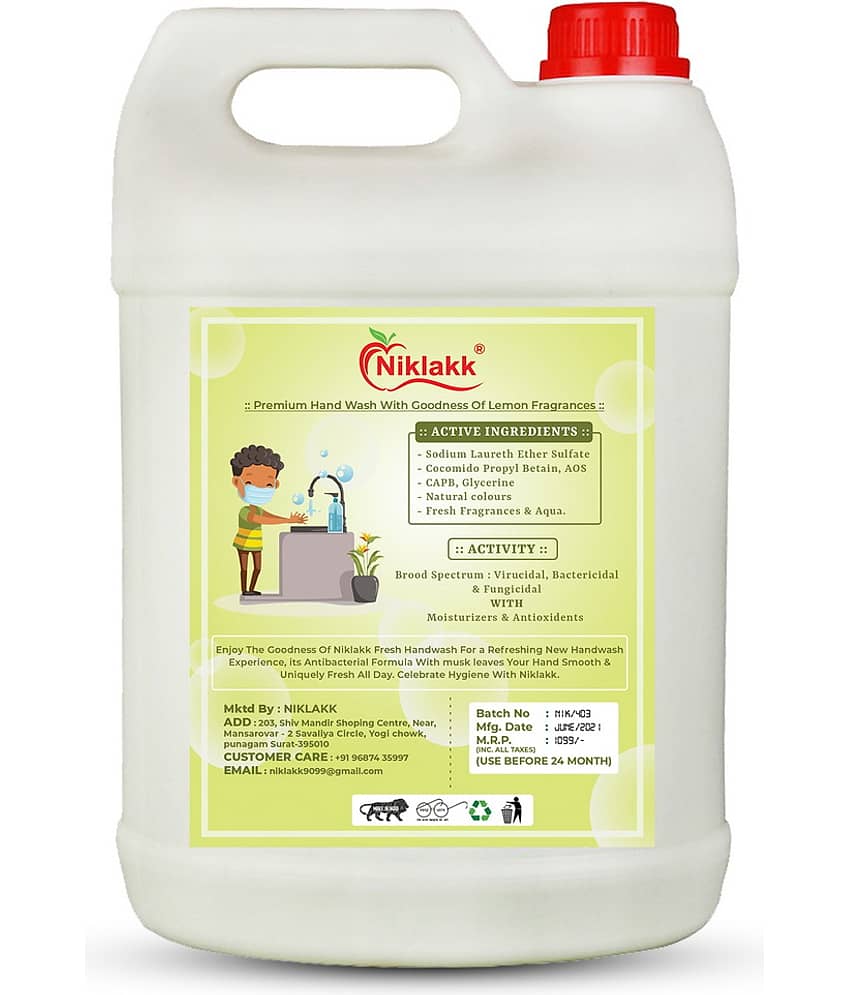 Niklakk Hand Wash 5000 mL Pack of 1 view 2