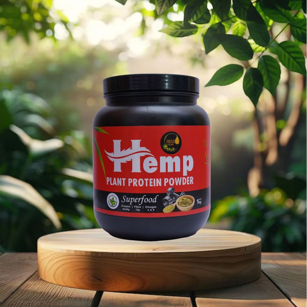 INDUS HEMP - Hemp Protein Powder | Hemp Seed Powder | Builds Lean Muscle | Weight Management view 2