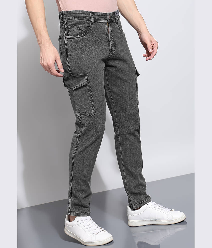 Aflash Men's Jeans - Dark Grey ( Pack of 1 ) view 2