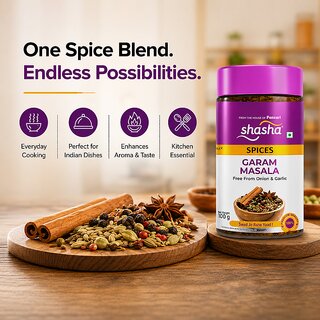 Shasha Garam Masala Powder - 100gm view 2