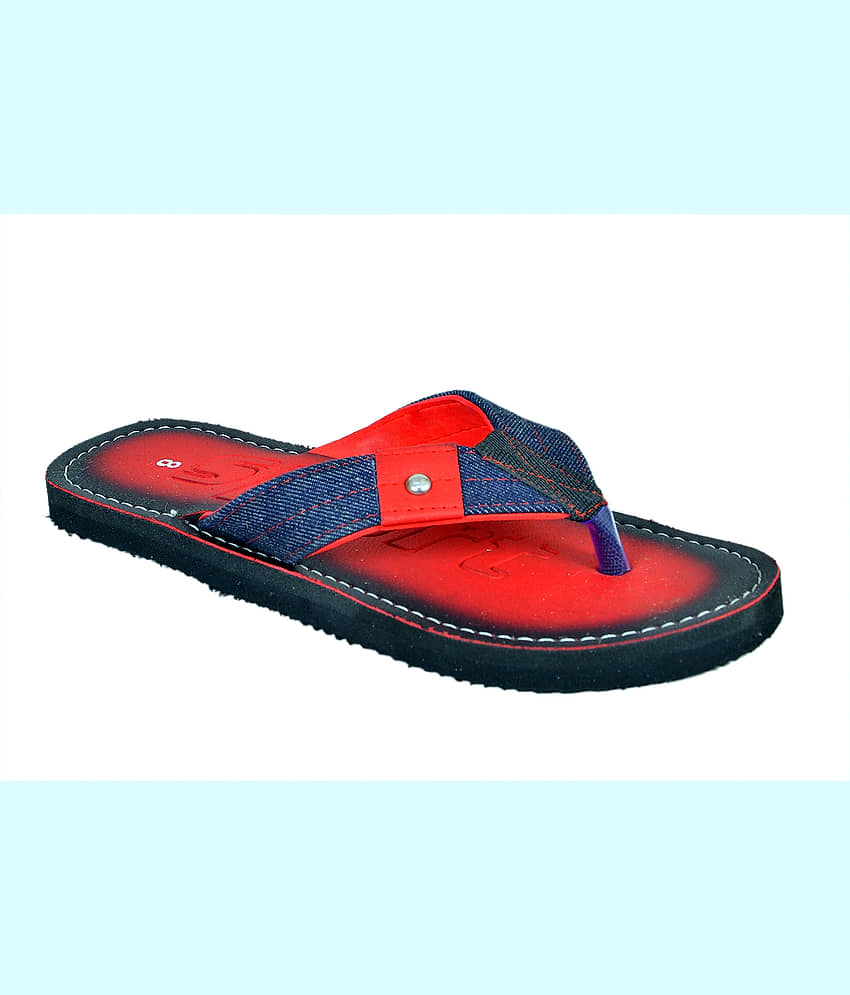 Crazy Bunny - Brown Men's Thong Flip Flop view 2