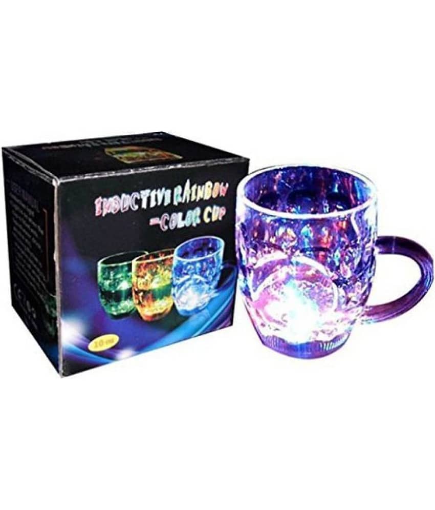 HL-HI LEE Color Led Light cup Plastic Milk Mug 1 Pcs 350 mL view 2