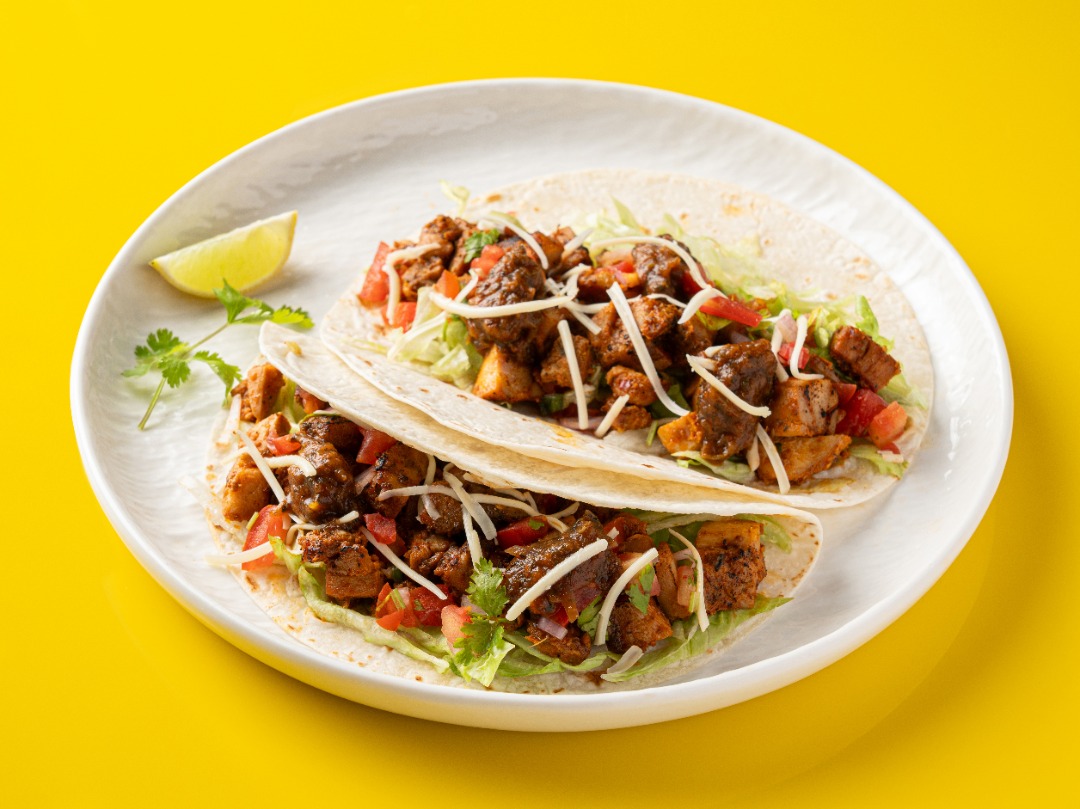 Chipotle Chicken Softshell Tacos