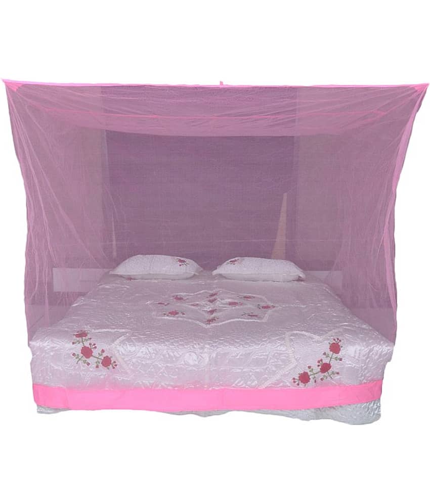 Riddhi Mosquito Net, Machardani Double Nylon Plain Hanging Mosquito Net, Machardani