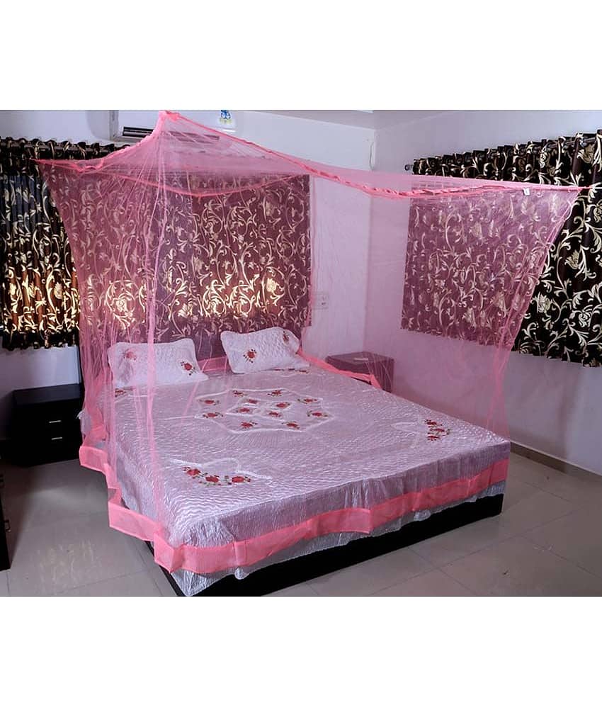 Riddhi Mosquito Net, Machardani Double Nylon Plain Hanging Mosquito Net, Machardani view 2