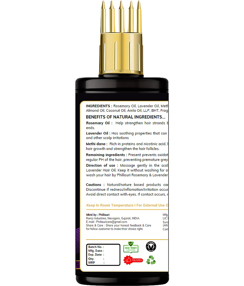 Phillauri Anti Hair Fall Rosemary Oil 200 ml ( Pack of 2 ) view 2