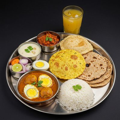 Egg Thali