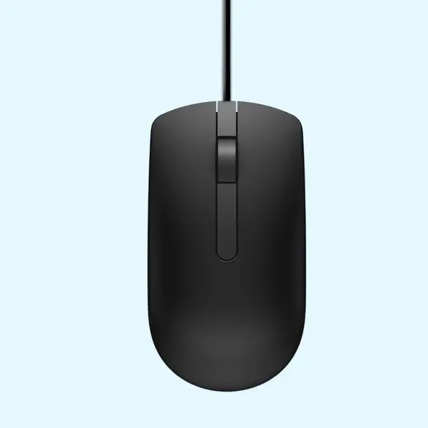 Dell MS116 USB Wired Optical Mouse view 2