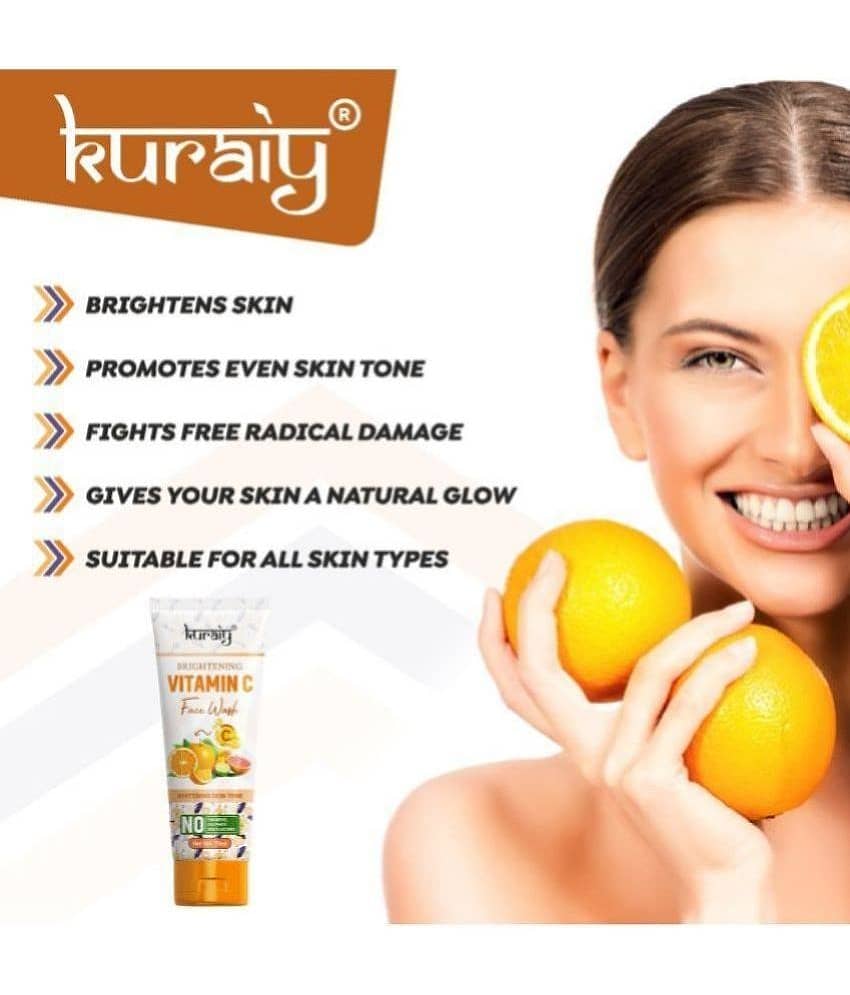 KURAIY Face Wash Cream With Natural Deep Moisturizing Face wash Tube pack of 3 view 2
