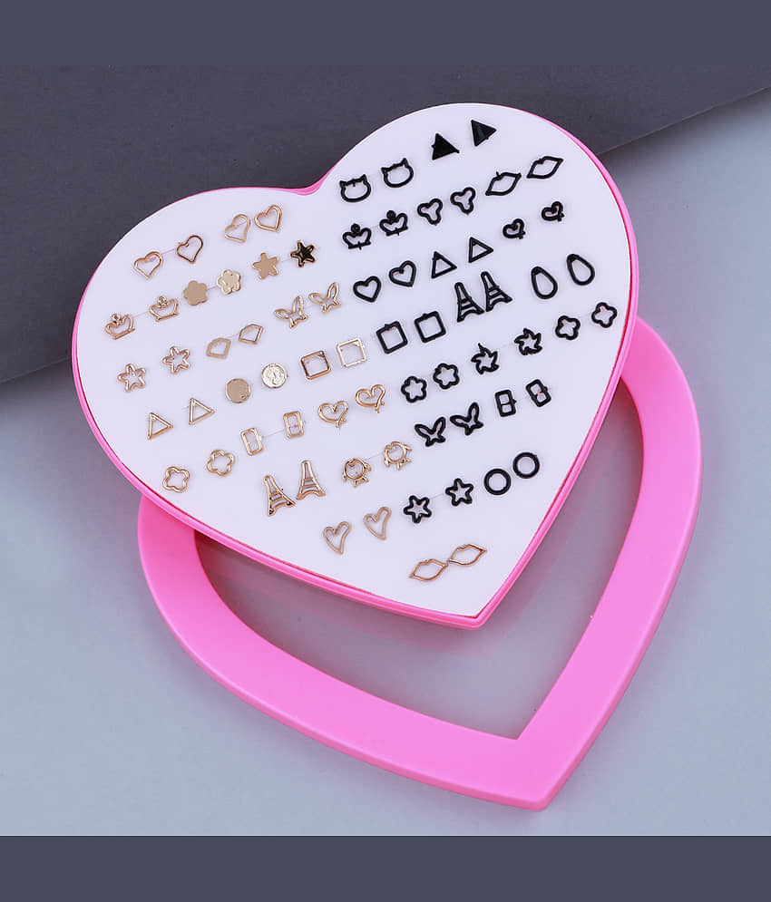Stud Earring Elegant Multicolor Multi Designe Set Of 36 Earrings for girls view 2