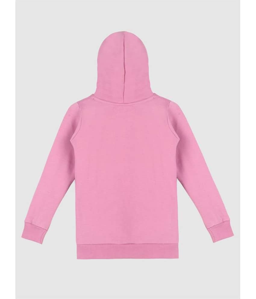 Lazy Shark Girls Cotton Blend Sweatshirt ( Purple ) view 2