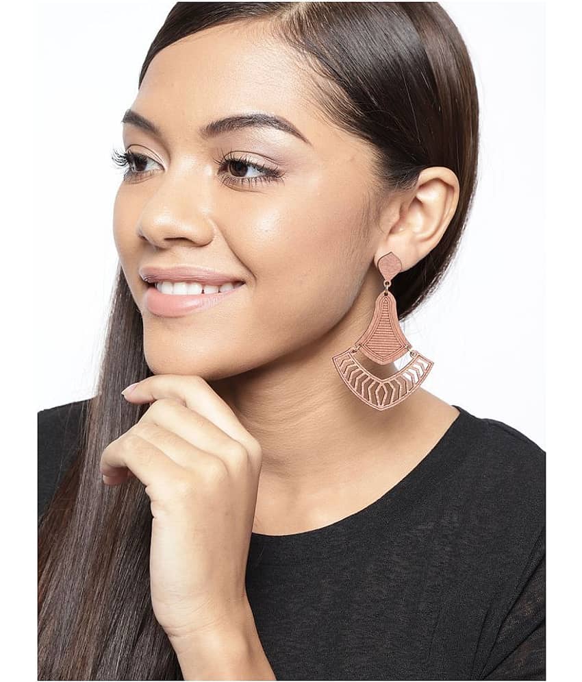 Prita's Wooden Earring For Girls/Women view 2