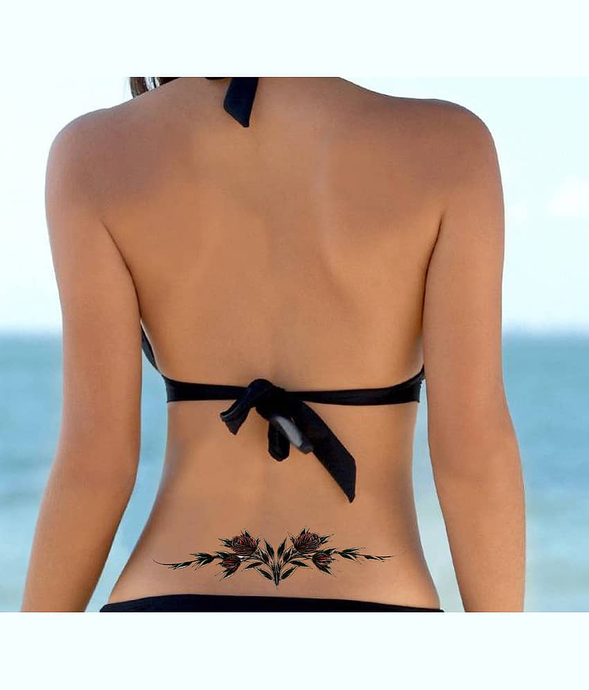 The Canvas Arts Realistic Look Waterproof Temporary Tattoo Sticker Body Tattoo view 2