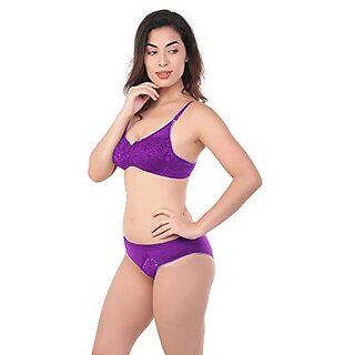 U-Light Women Non-Padded Bra &Amp; Panty Set | Regular Lingerie Set | Bra Panty Set view 2