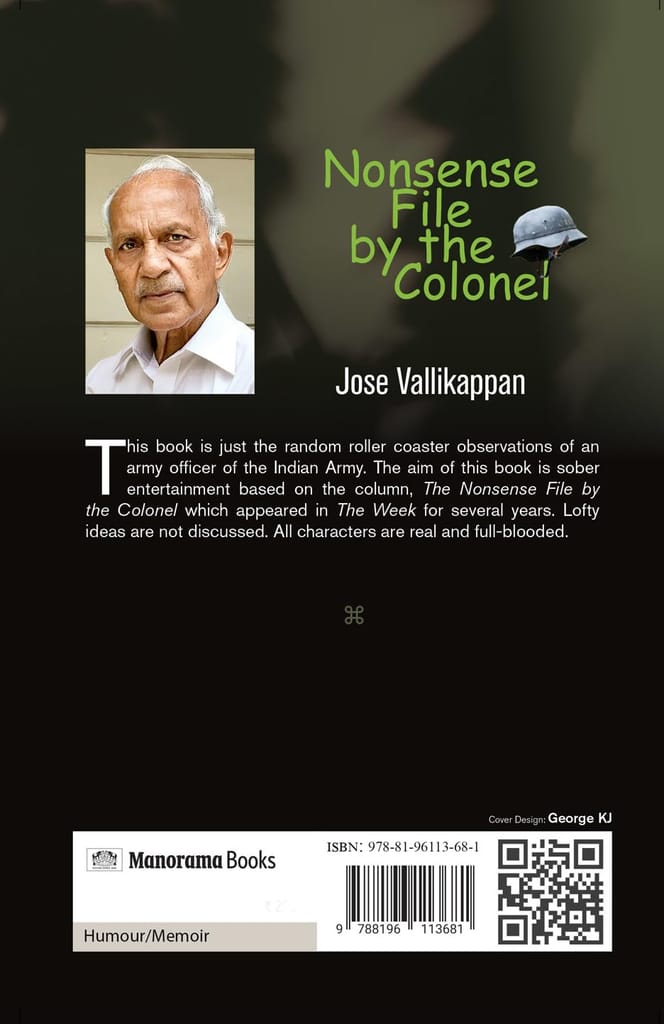 Nonsense File by the Colonel [Paperback] Jose Vallikappan view 2