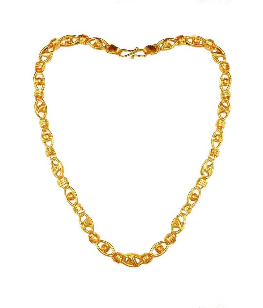 shankhraj mall Gold Plated Chain ( Set of 1 ) view 2