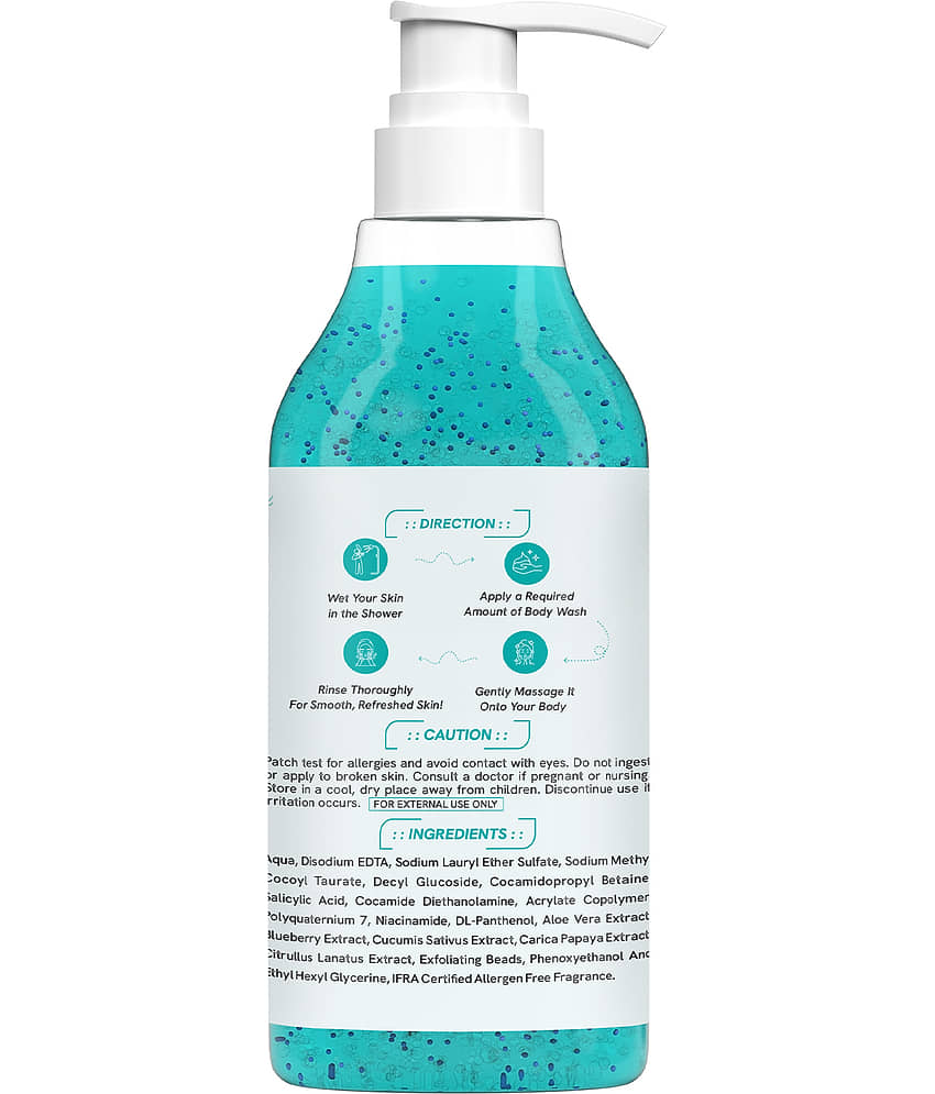 Aravi Organic 2% Salicylic Acid Exfoliating Body Wash With Niacinamide Back&Body Acne , 300 ml view 2