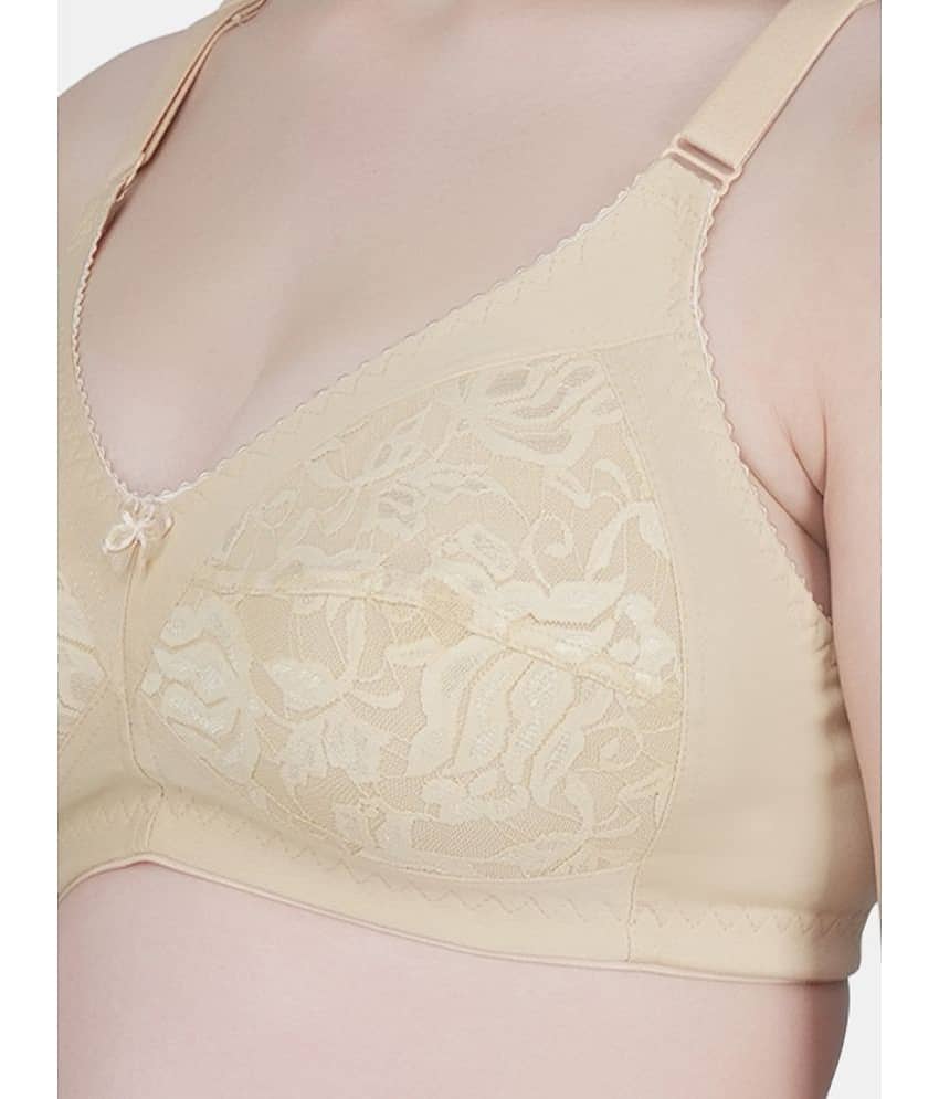 Eve's Beauty Cotton Blend Women's Everyday Bra ( Blue ) view 2