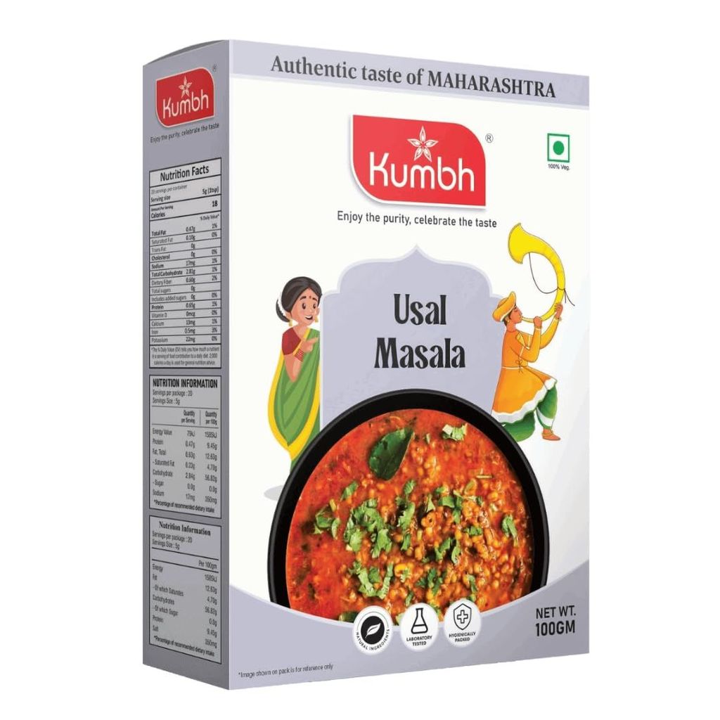 Kumbh Usal Masala 100 Gm/Misal Masala Maharashtra Masala view 2